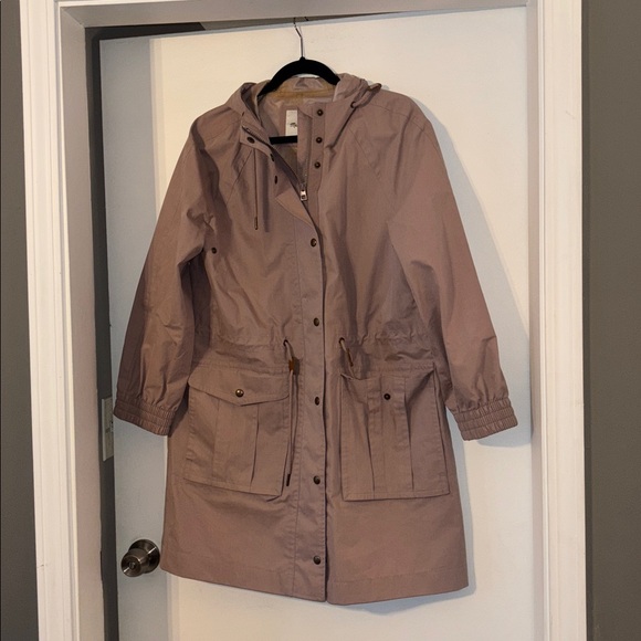 Madewell Blush Raincoat - Picture 2 of 9